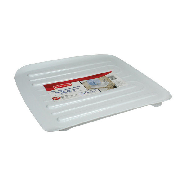 Rubbermaid DRAINR TRAY14.3X15.3WHT 1180-MA-WHT